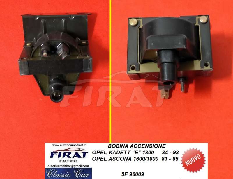 BOBINA ACCENSIONE OPEL ASCONA-KADETT (96009)